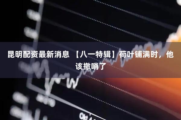 昆明配资最新消息 【八一特辑】荷叶铺满时，他该撤哨了